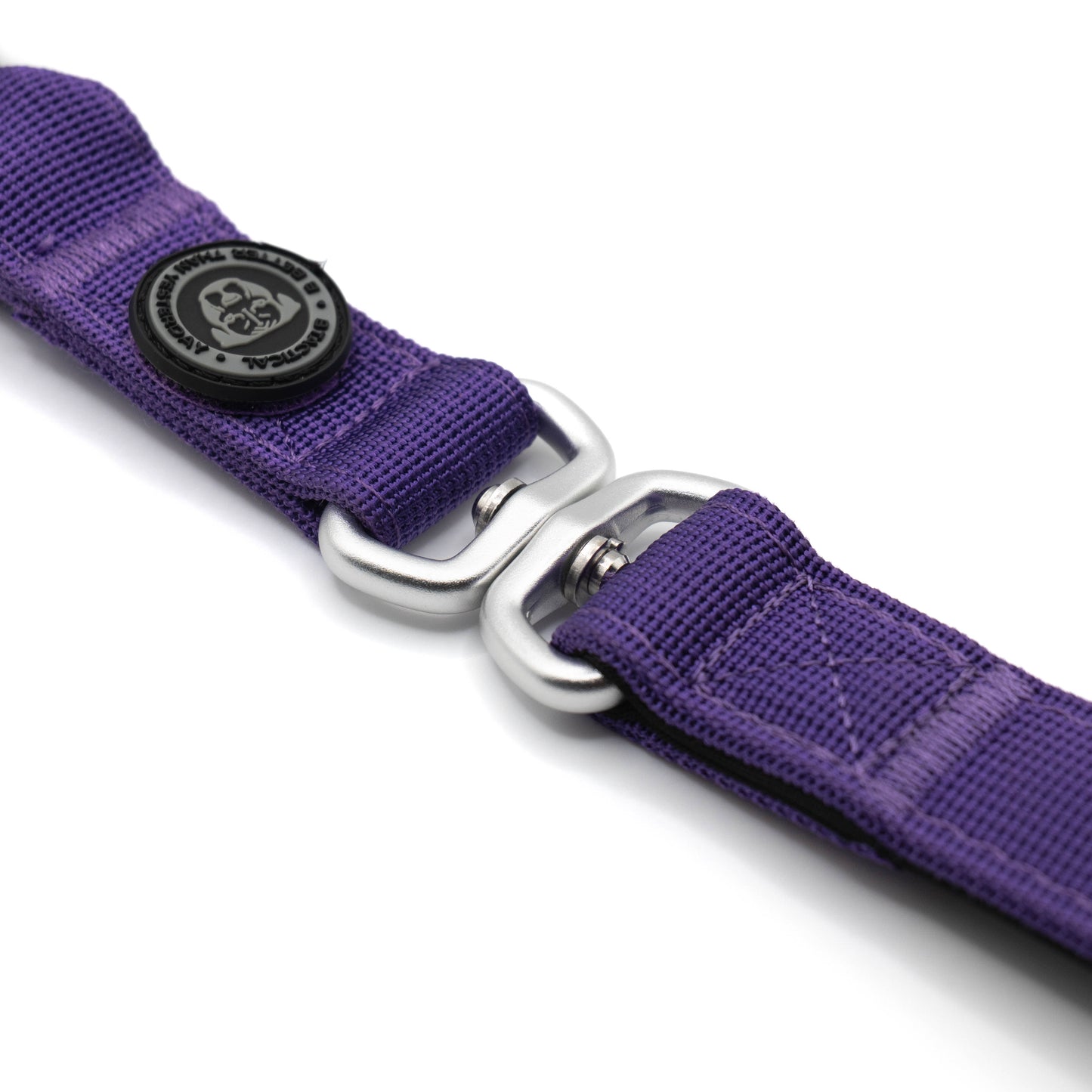 BTactical™ Nylon Frog Clip Dog Lead | Extra-Strong Anti Tangle - Lavender Purple