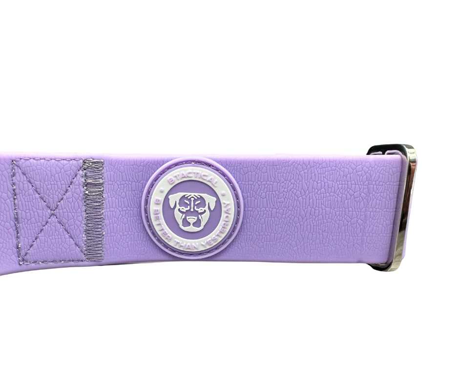 4cm PVC BTactical™ Collar | Pastel Purple