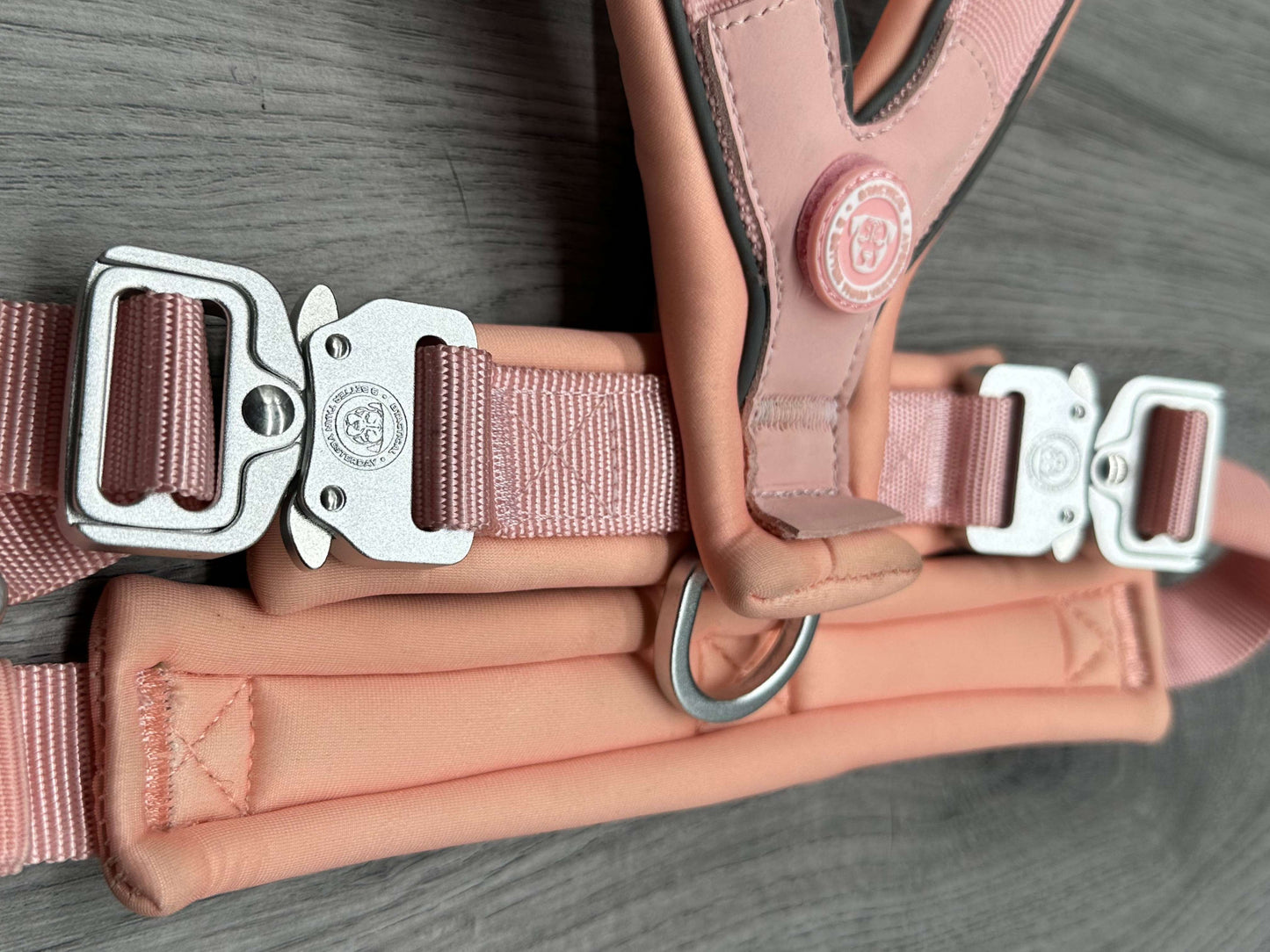 60 Day PreSale - The 2.5cm BTactical Harness - Pastel Pink | Durable Slip on Dog Harness