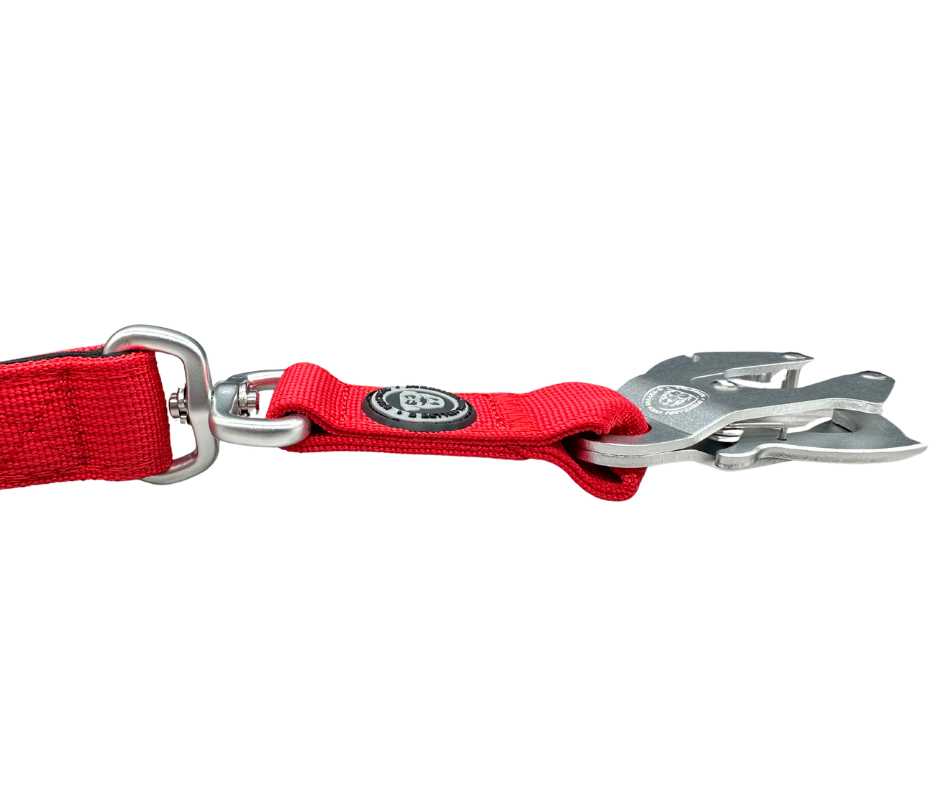 Nylon BTactical™ Frog Clip Lead | Citrus Red