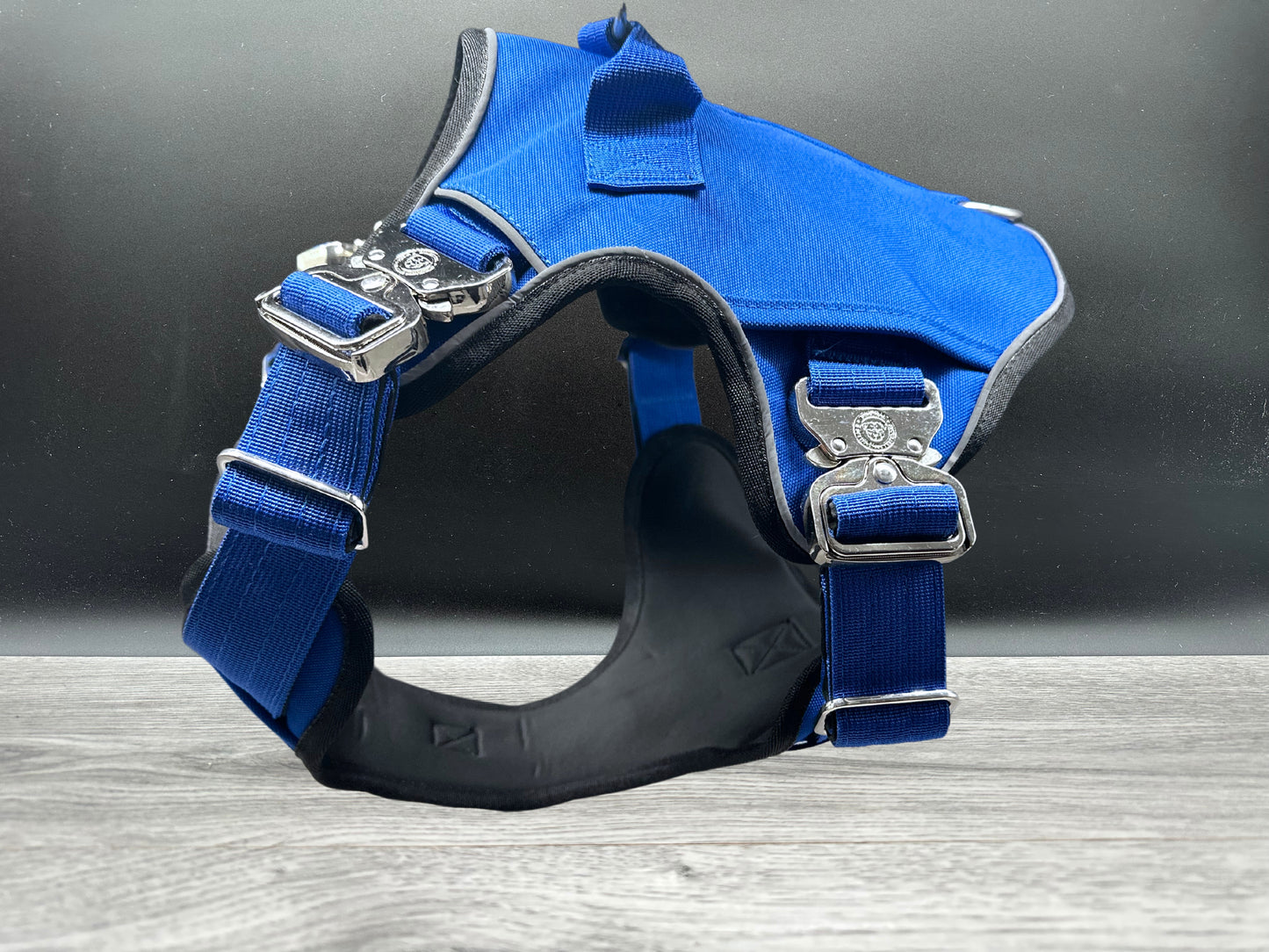 The No Pull Ultimate BTactical Harness - Royal Blue | Tracker Dog Harness