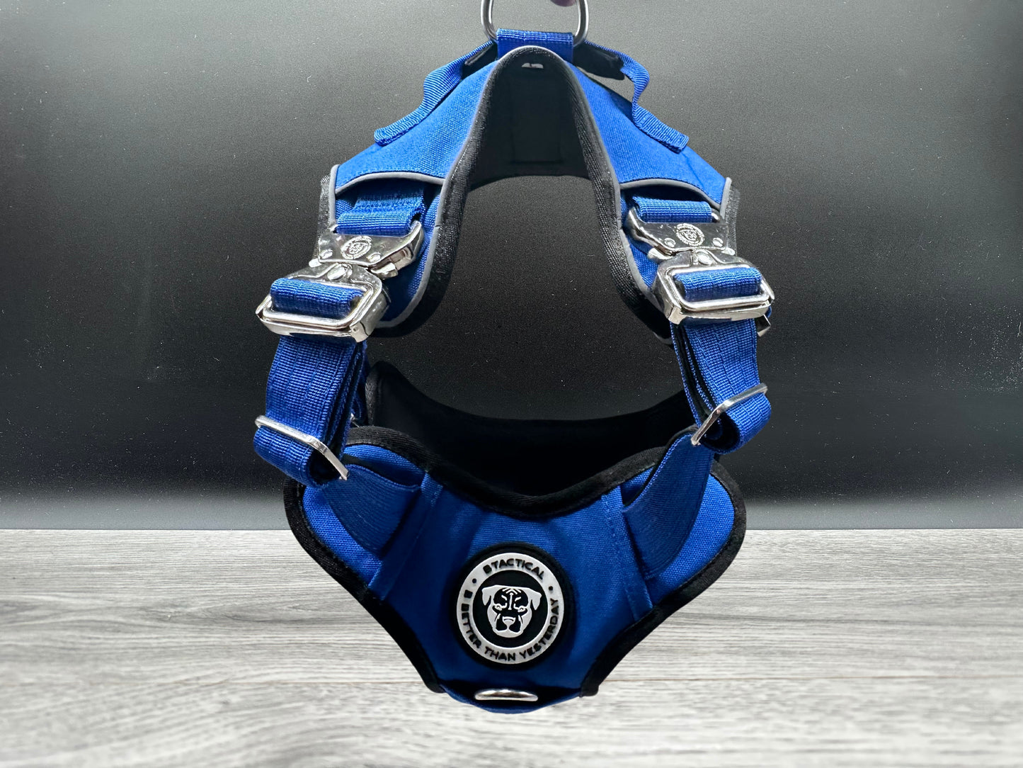 The No Pull Ultimate BTactical Harness - Royal Blue | Tracker Dog Harness