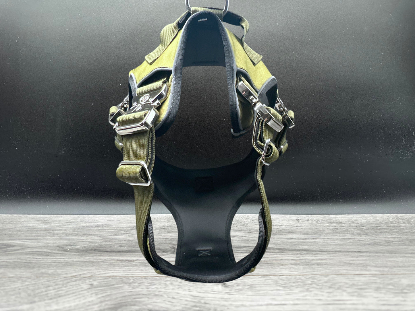 The No Pull Ultimate BTactical Harness - Khaki Green | Tracker Dog Harness