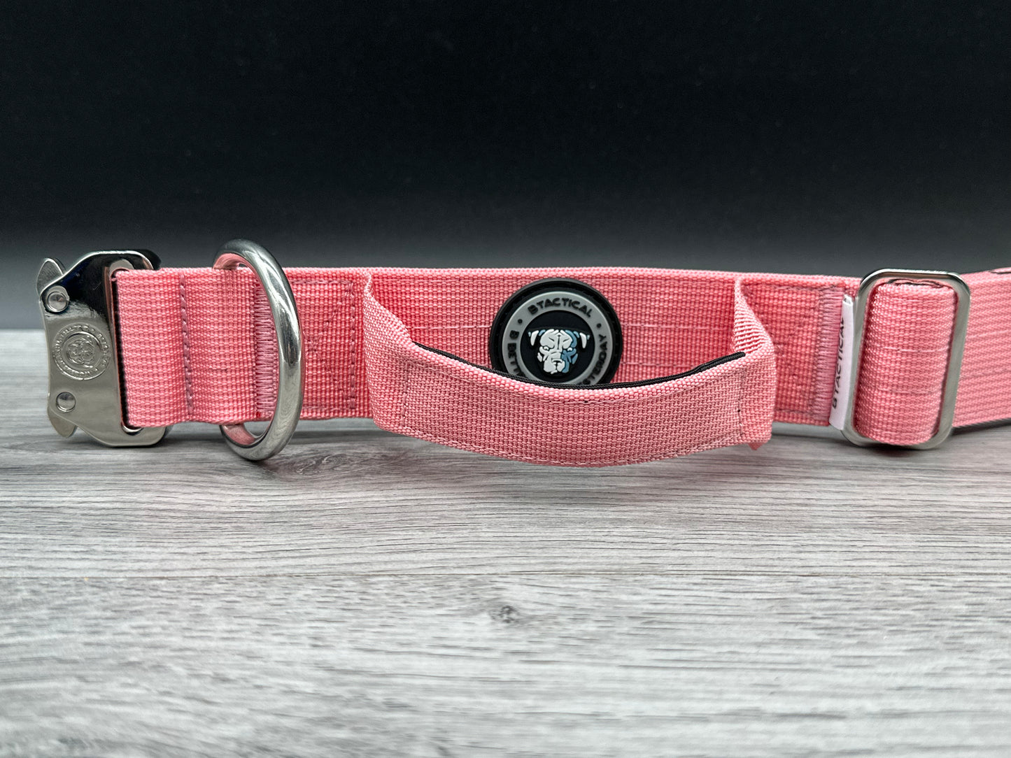 4cm BTactical Collar - Pretty Pink | Durable Dog Collar With Handle