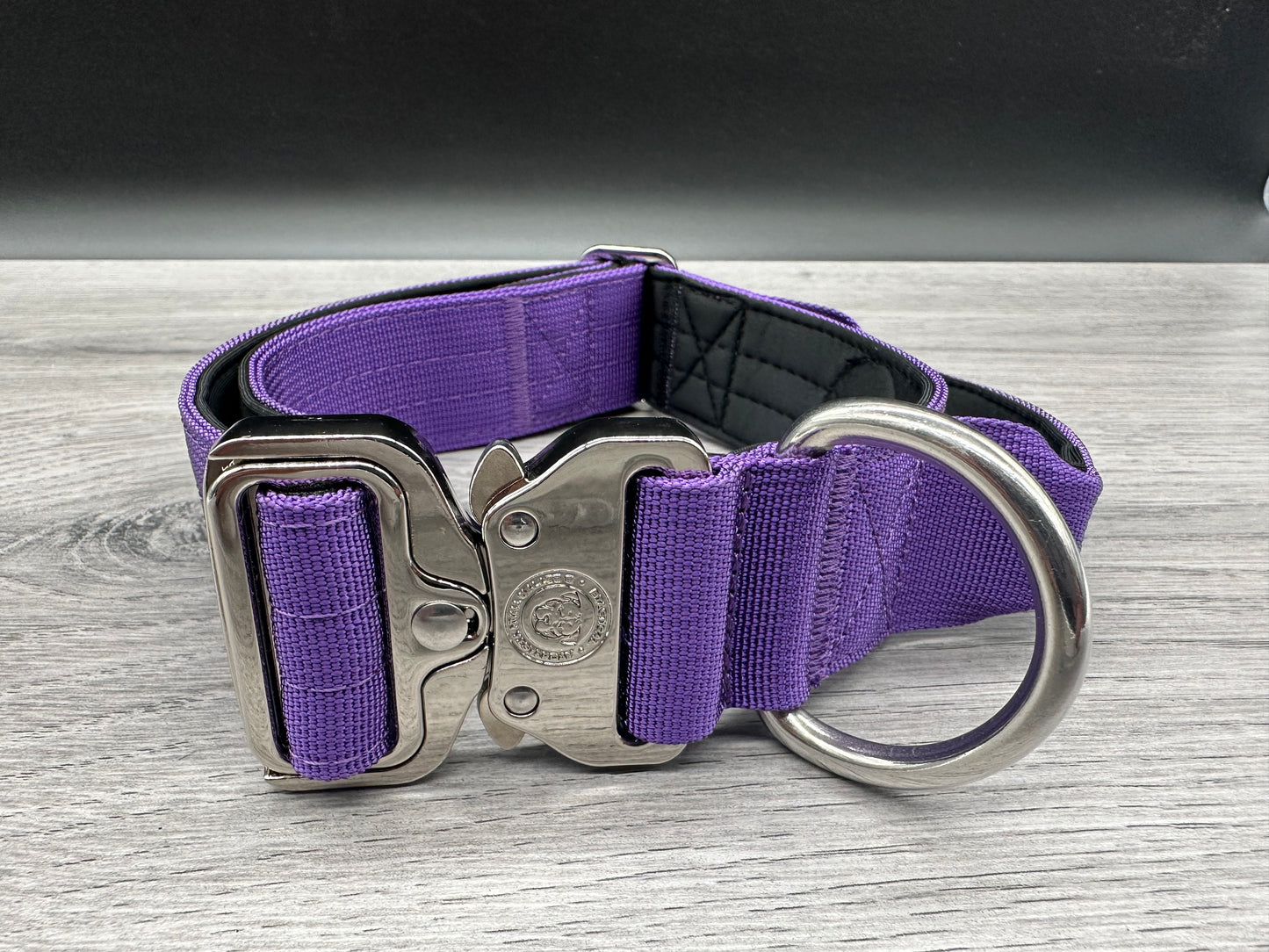 4cm BTactical Collar - Lavender Purple | Durable Dog Collar With Handle