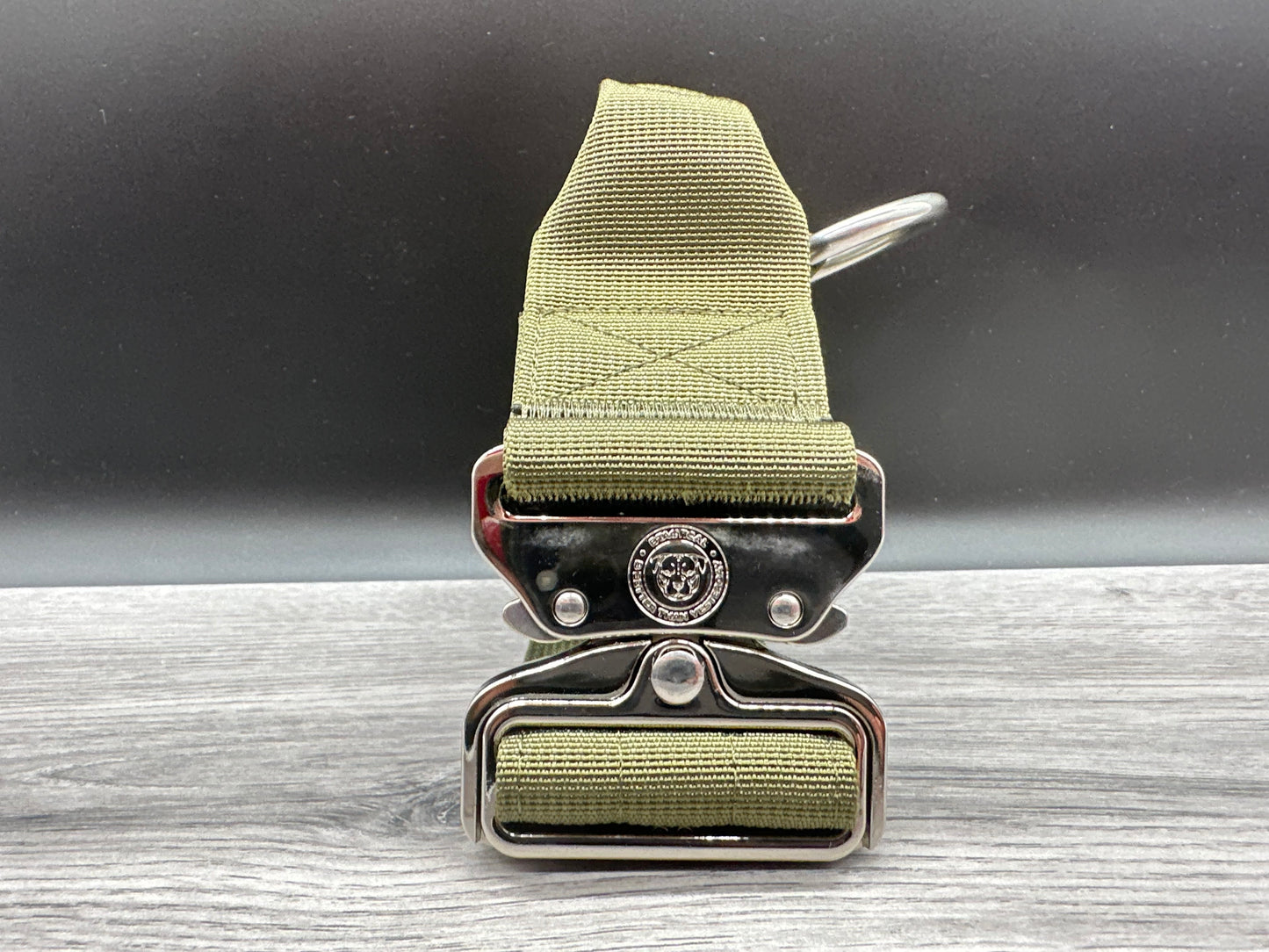 5cm BTactical Collar - Khaki Green | Durable Dog Collar With Handle