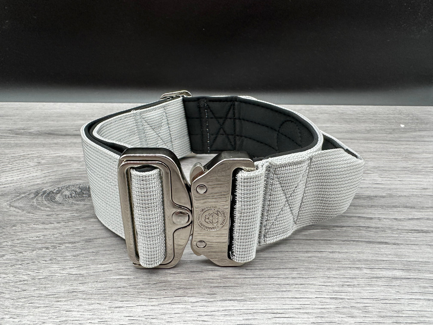 5cm BTactical Collar - Misty Grey | Durable Dog Collar With Handle