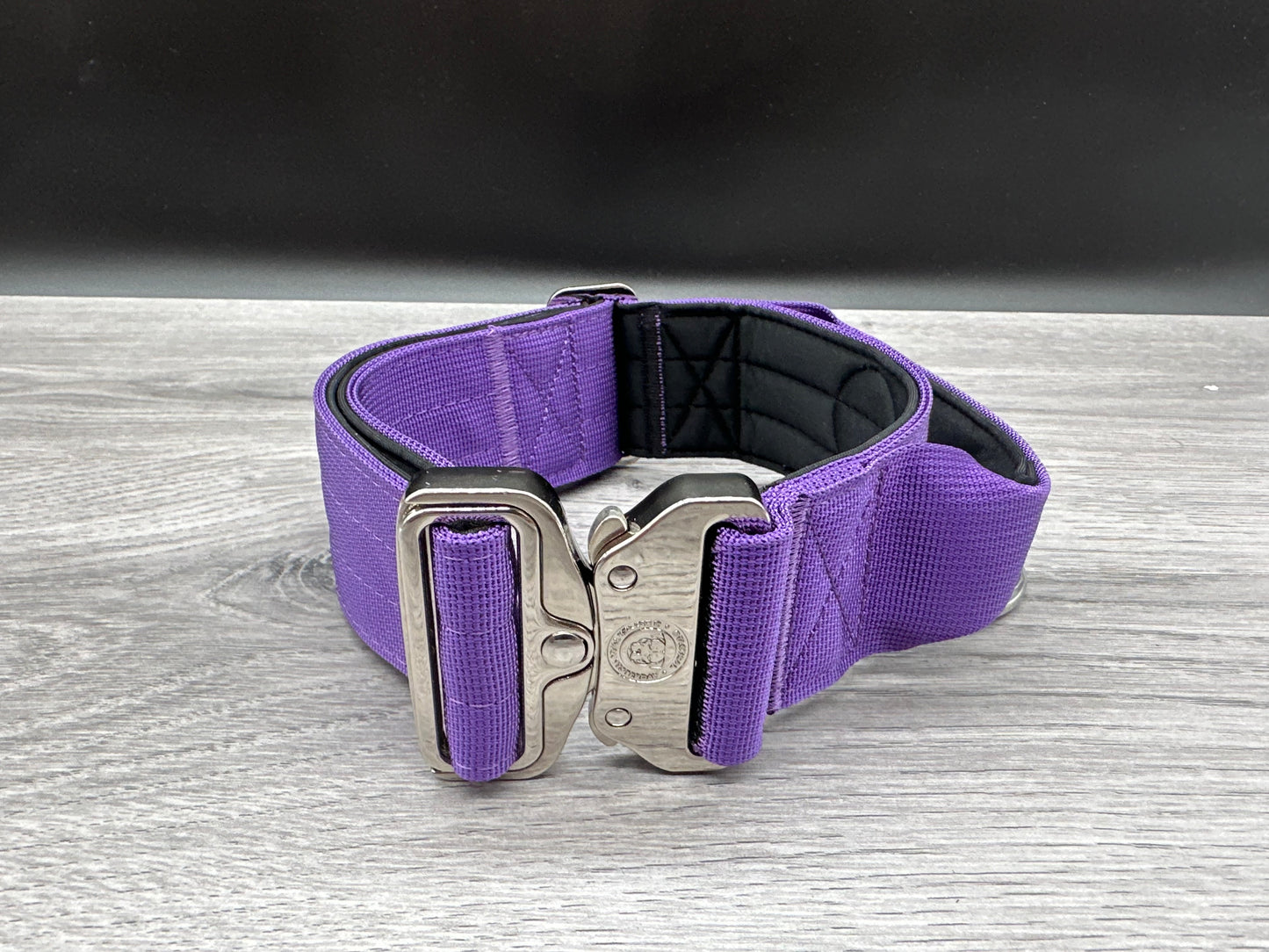 5cm BTactical Collar - Lavender Purple | Durable Dog Collar With Handle