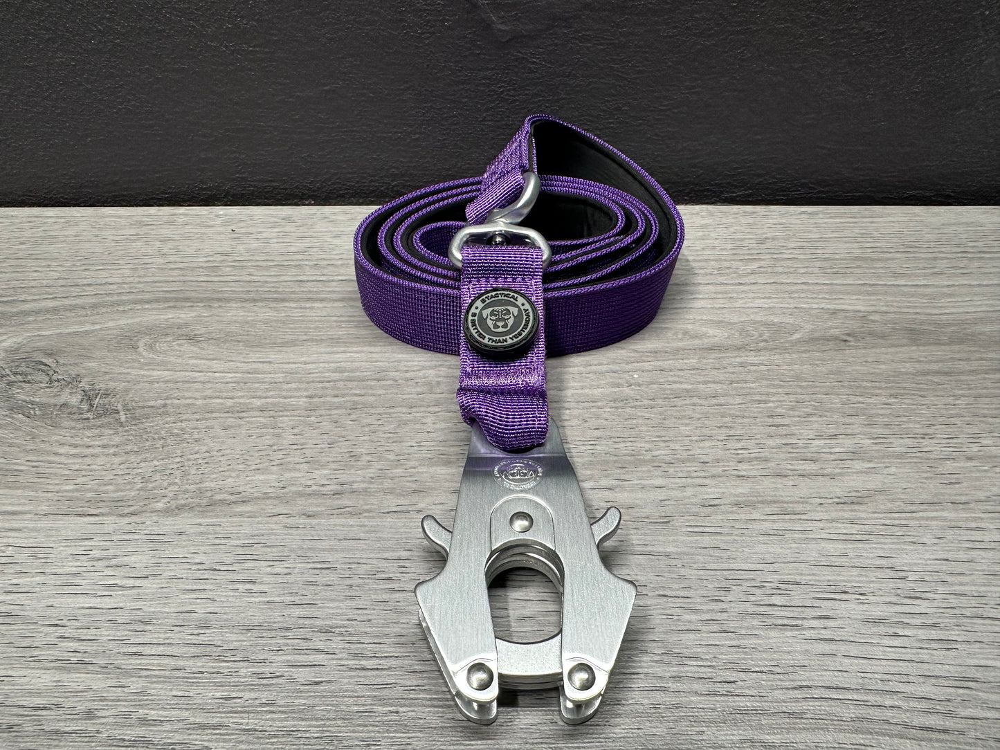 BTactical Lead - Lavender Purple | Extra Strong, Durable Frog Clip Dog Lead