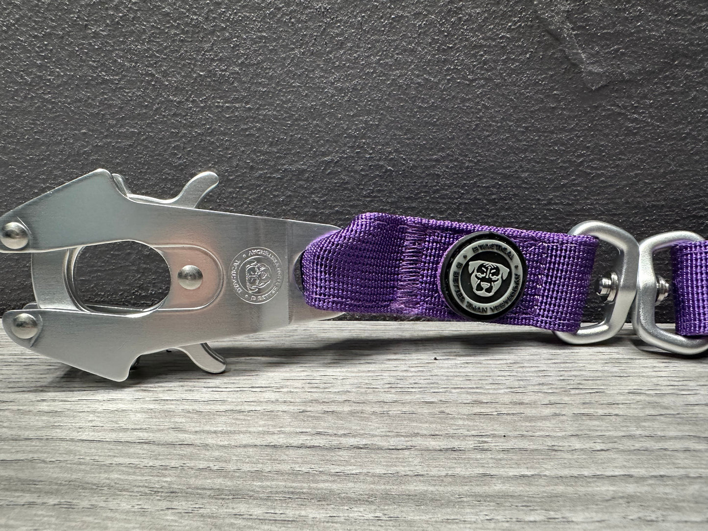 BTactical Lead - Lavender Purple | Extra Strong, Durable Frog Clip Dog Lead