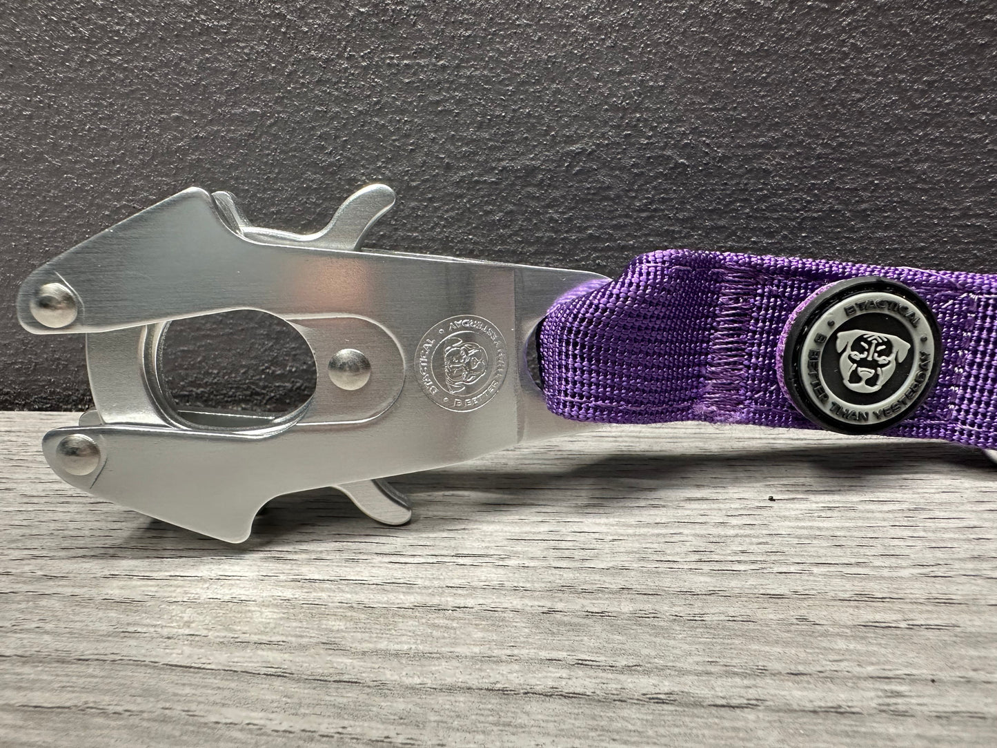BTactical Lead - Lavender Purple | Extra Strong, Durable Frog Clip Dog Lead