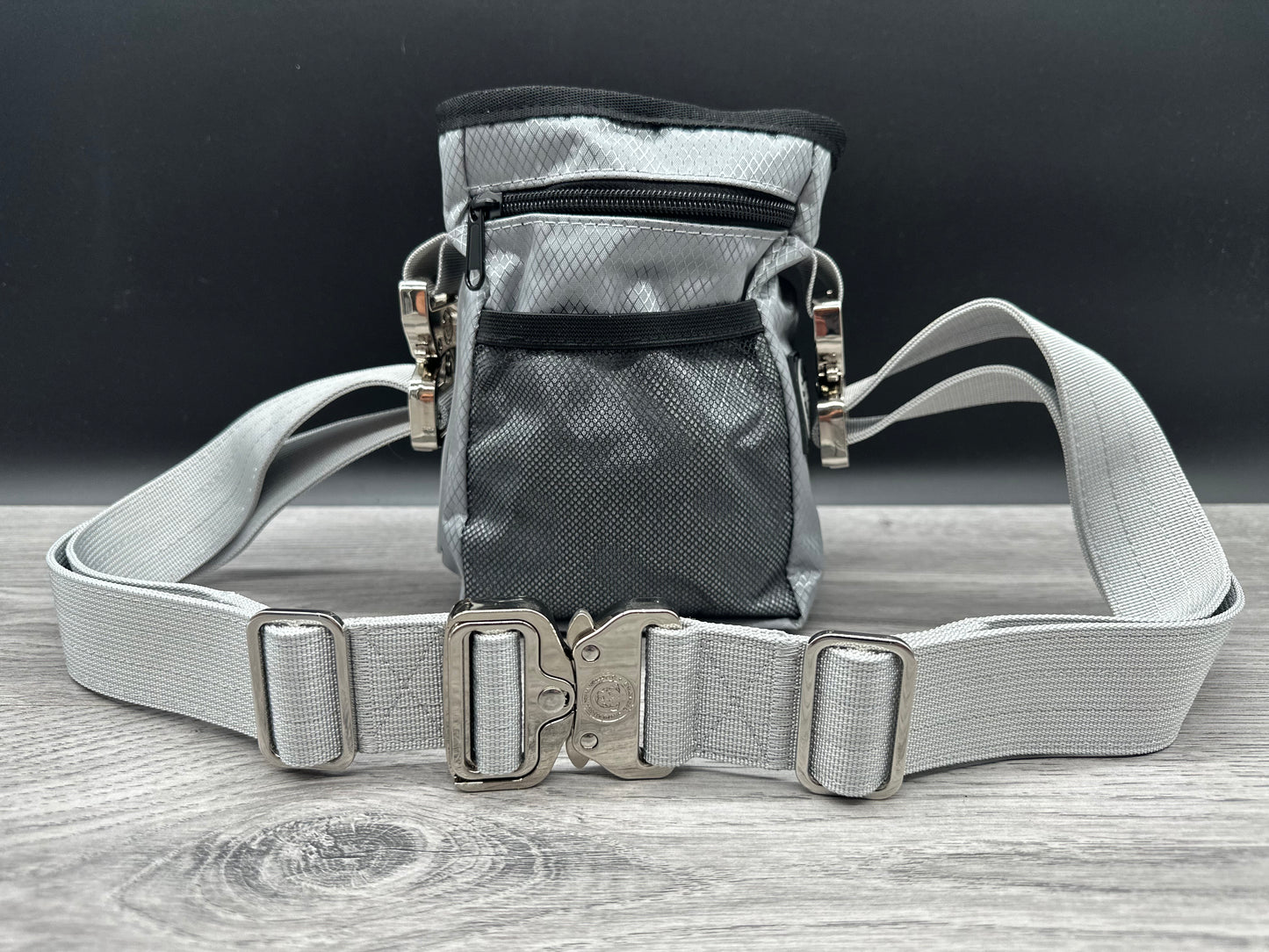 The BTactical Dog Walking Treat Bag - Grey | Dog Walking Treat Bag