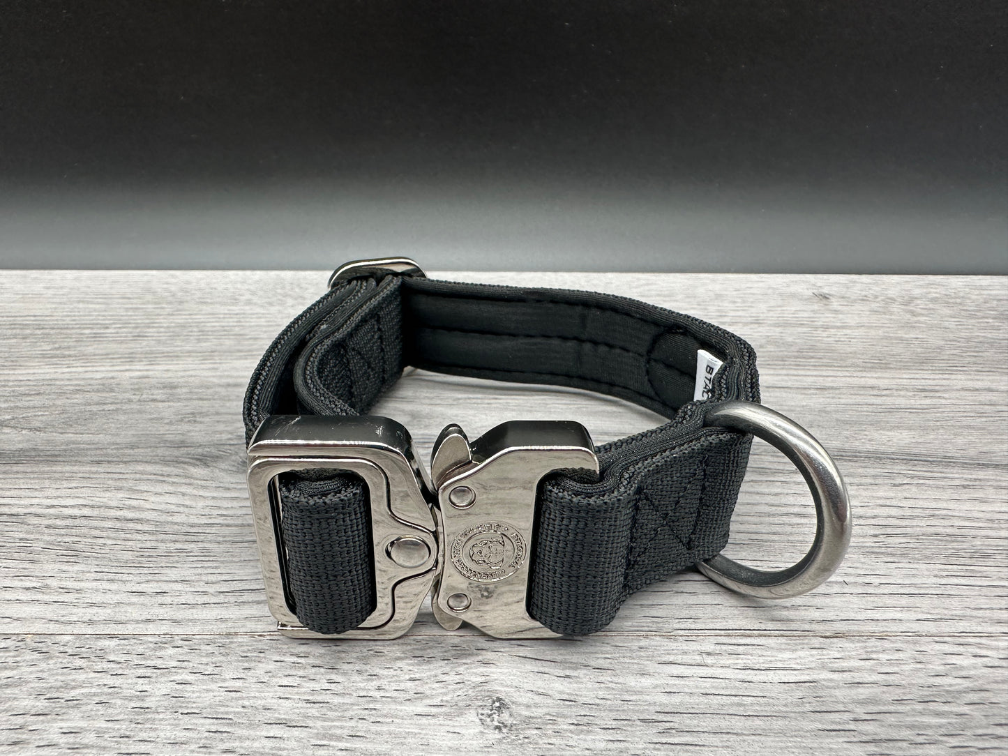 Puppy BTactical Collar - Midnight Black | Durable Dog Collar