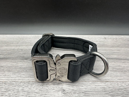 Puppy BTactical Collar - Black | Durable Dog Collar